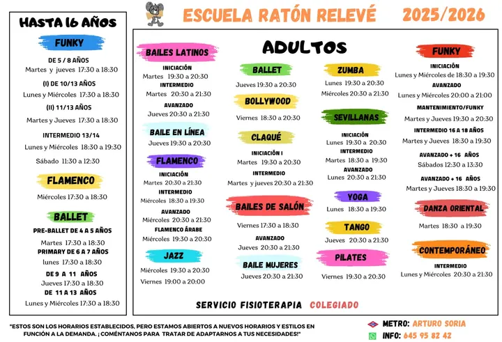 Escuela De Danza Raton Relevé — baile-studio en Madrid — 3