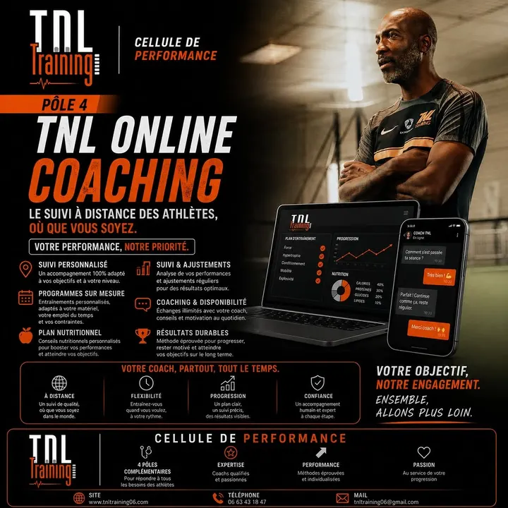 TNL TRAINING — coaching personnel-studio au Piol, Nice — 2