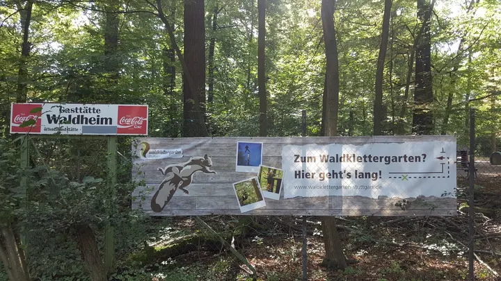 Waldklettergarten Stuttgart — Klettern in Zuffenhausen-Am Stadtpark, Stuttgart