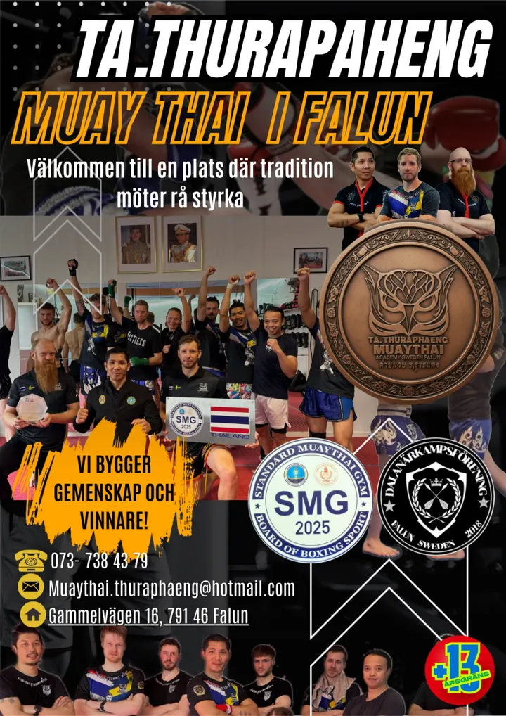 Ta.Thuraphaeng Muay Thai Falun — muay thai-studio i Falun — 3