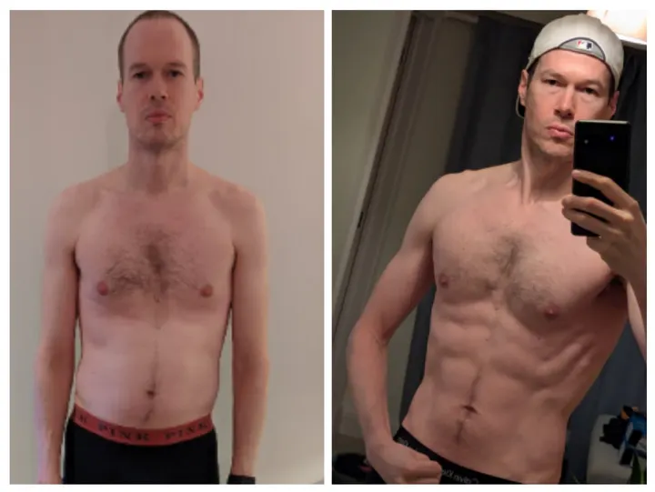 Dean McMenamin: Body Transformation For Men — Fitness Studio in Garrowhill, Glasgow