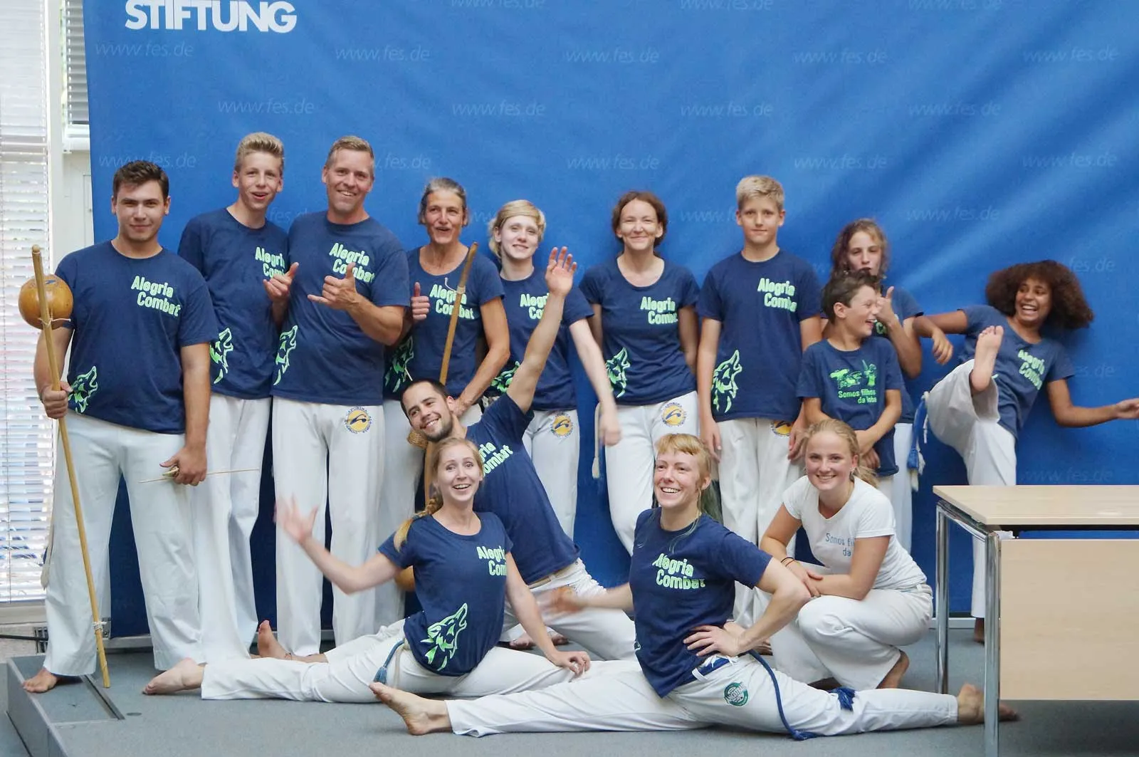 Capoeira in La Caminada Canguru — kampsport-studio i Berlin — 2