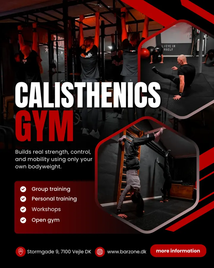BARZONE GYM — fitness studio-studio i Pollerne, Vejle