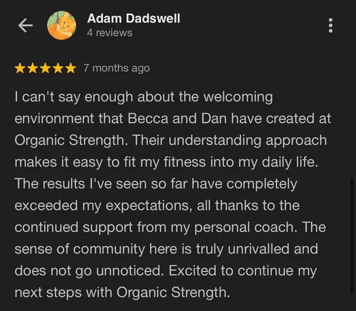 Organic Strength — strength-studio in Liverpool — 3
