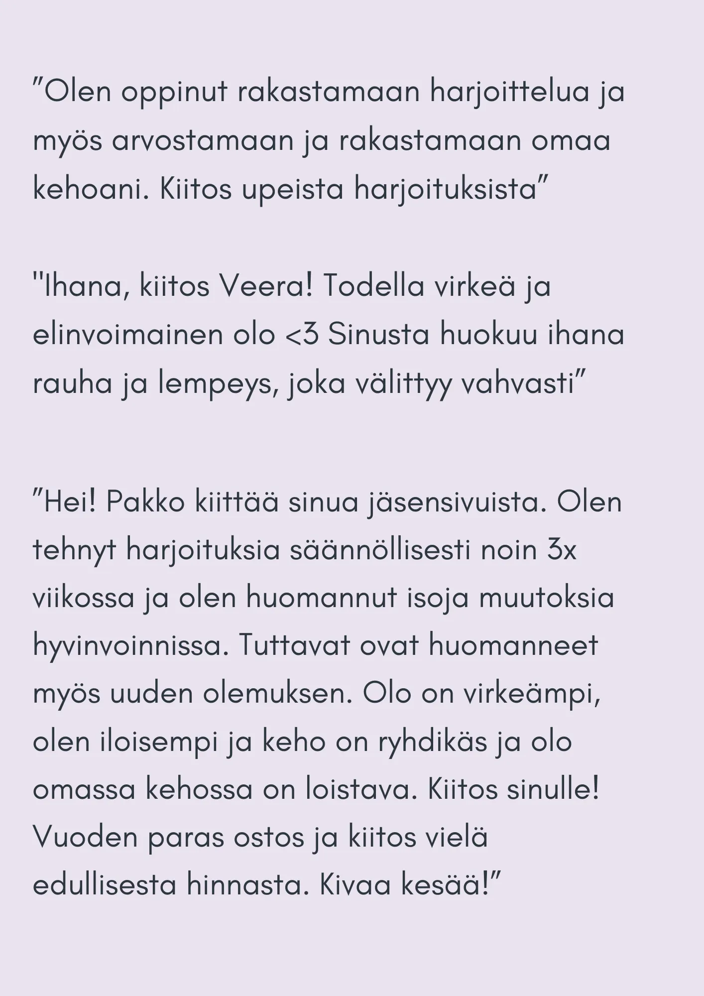 Veera Maria — fitnessstudio – Tornio — 5