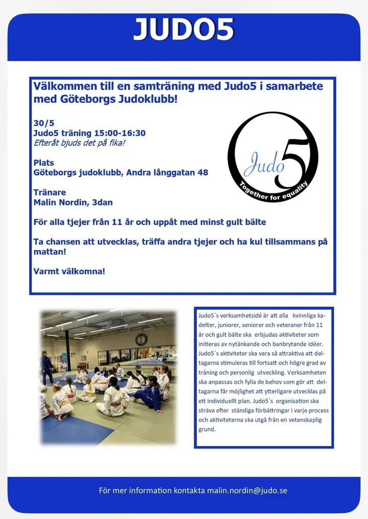 Göteborgs judoklubb — martial arts-studio i Masthugget, Göteborg