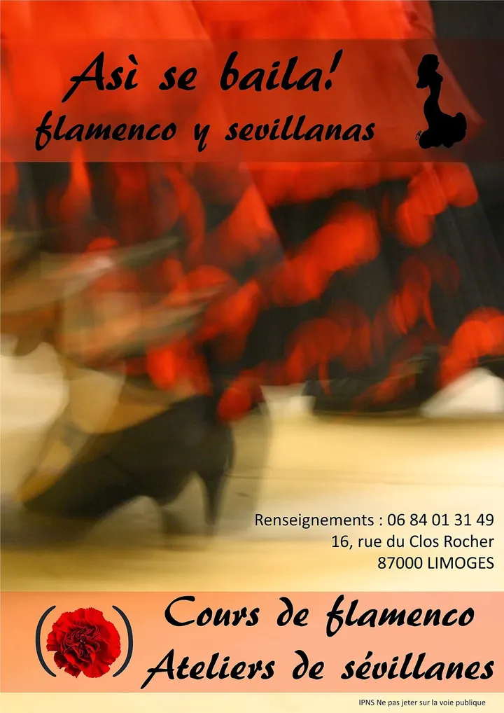 asi se baila flamenco limoges — Danse aux Émailleurs, Limoges