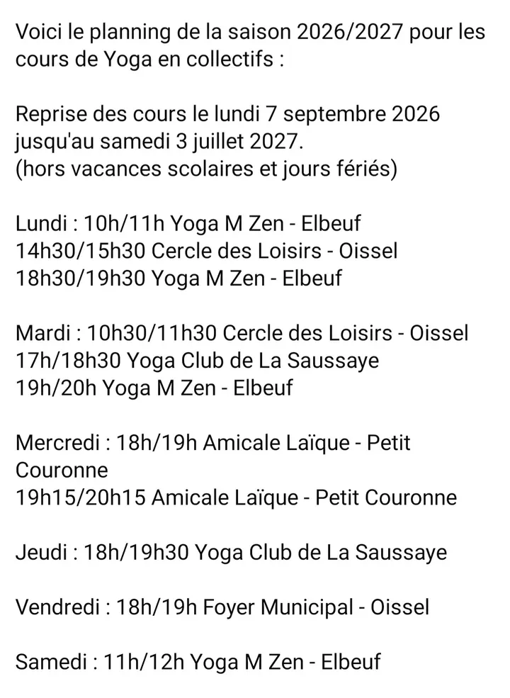 Yoga M Zen — yoga-studio aux Rouvalets, Elbeuf — 3