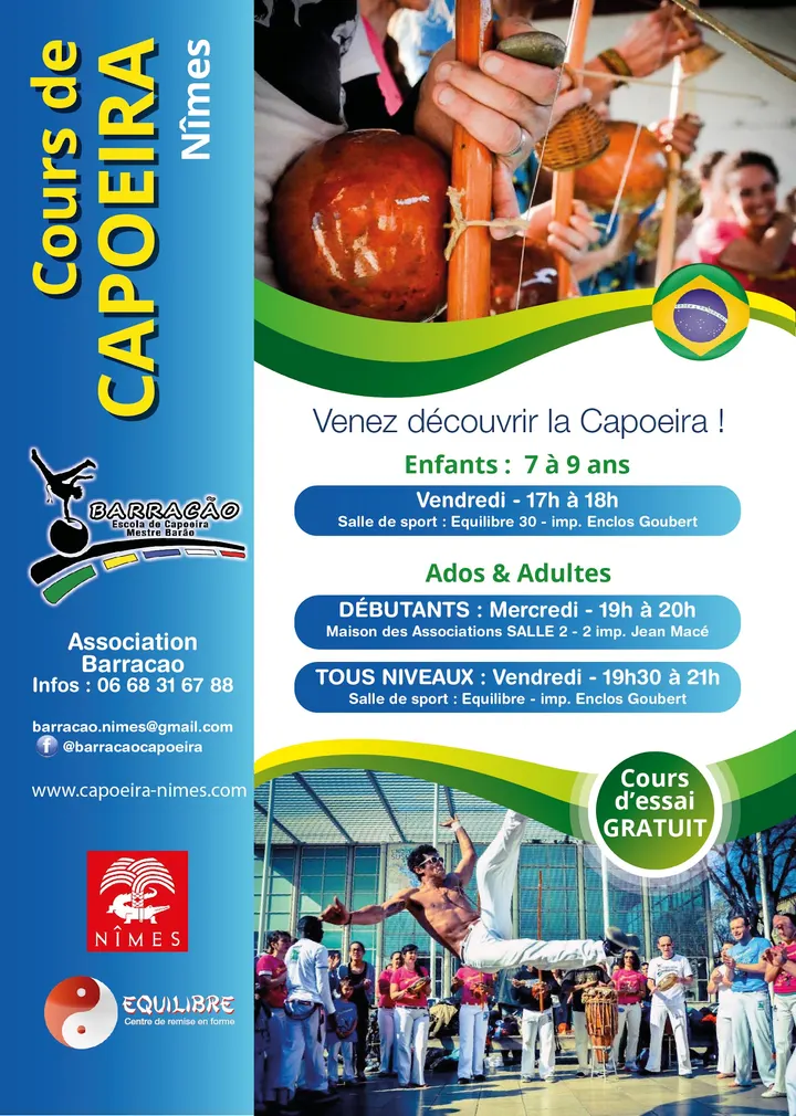 ASSOCIATION BARRACAO école de Capoeira — arts martiaux-studio à Nîmes — 4