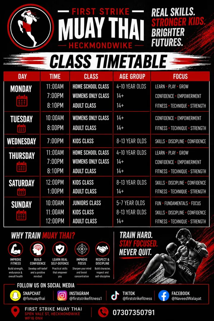 First Strike Muay Thai and Fitness — muay thai-studio in Heckmondwike — 4