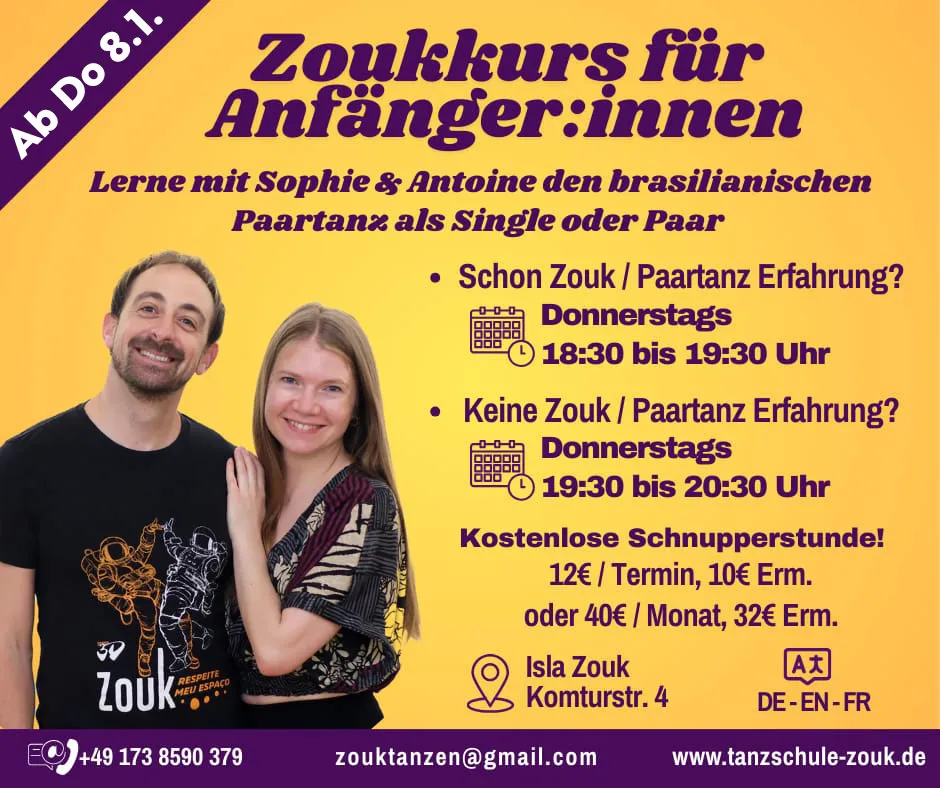 Isla Zouk Tanzschule Zouk Olga & Fernando — tanz-studio in Mitte, Bremen — 2