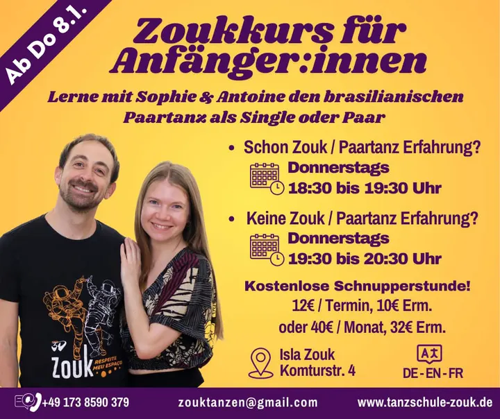 Isla Zouk Tanzschule Zouk Olga & Fernando — tanz-studio in Mitte, Bremen — 2