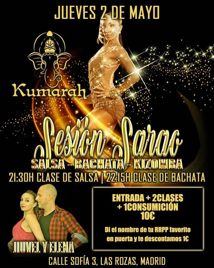 Clases de Salsa y Bachata en Las Rozas — Baile en Las Rozas de Madrid