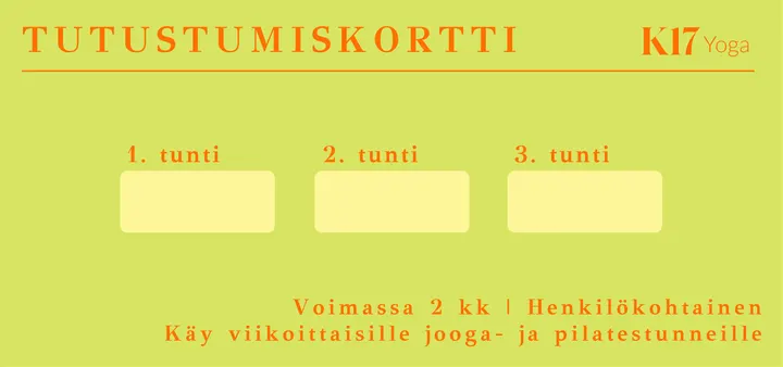 K17 Yoga — jooga-studio – Ullanlinna, Helsinki — 2