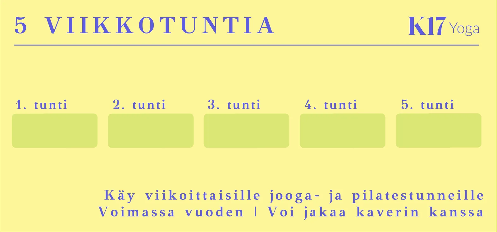K17 Yoga — jooga-studio – Helsinki — 3