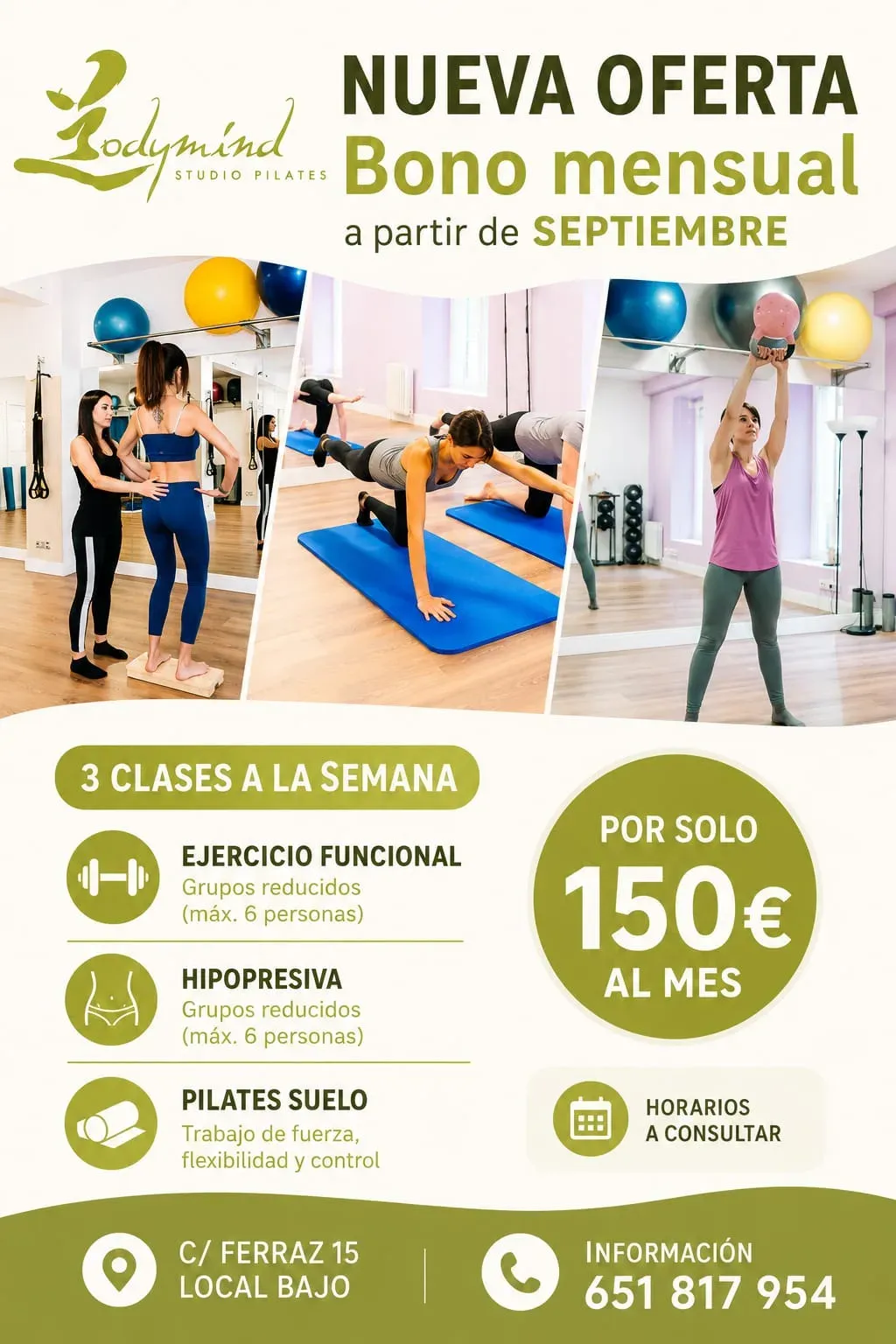 Body-Mind Studio, Yoga Madrid — yoga-studio i Palacio, Madrid — bild 3