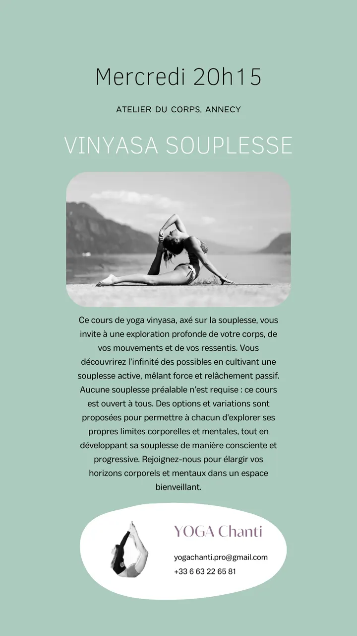 YOGA Chanti — yoga-studio à Le Clos Saint-Michel, Annecy — 3