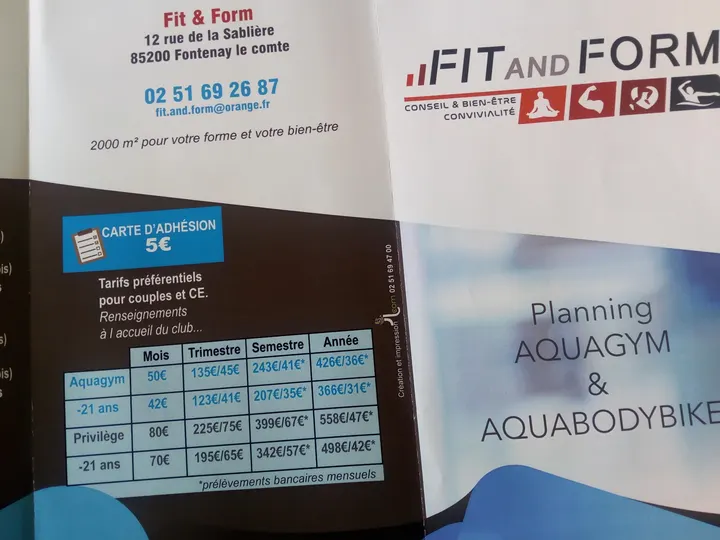 Fit and Form — salle de fitness-studio à Fontenay-le-Comte — 2