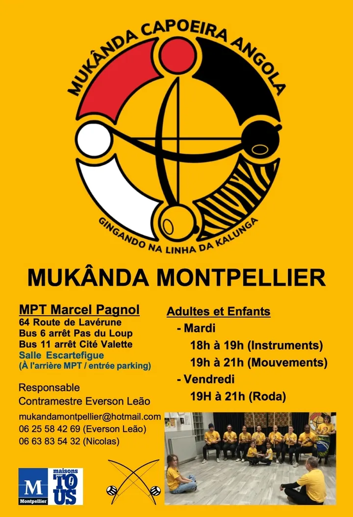 Mukanda Capoeira Angola Montpellier — arts martiaux-studio à Montpellier — 4