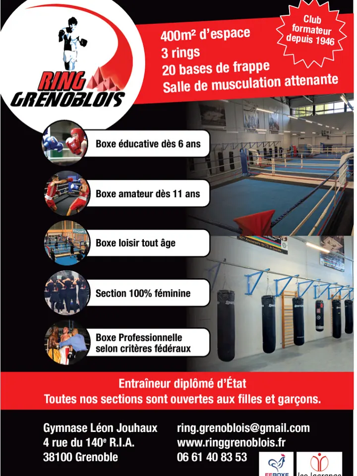 Ring Grenoblois — boxe-studio à Grenoble — 5