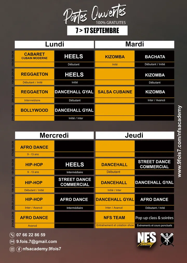 NFS ACADEMY — danse-studio aux Ronzières, Clermont-Ferrand — 3