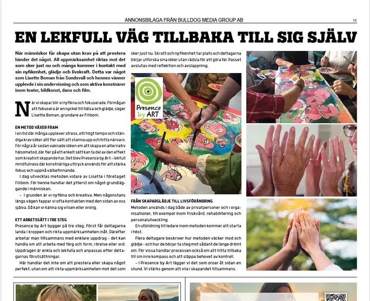 Presence by Art — yoga-studio i Kålhagen, Hudiksvall — 3