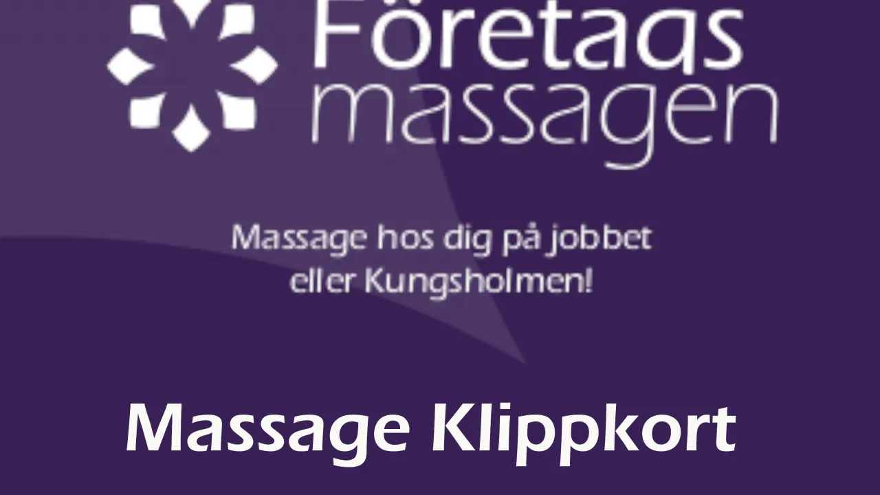 Företagsmassagen — wellness-studio i Kungsholmen, Stockholm — bild 3