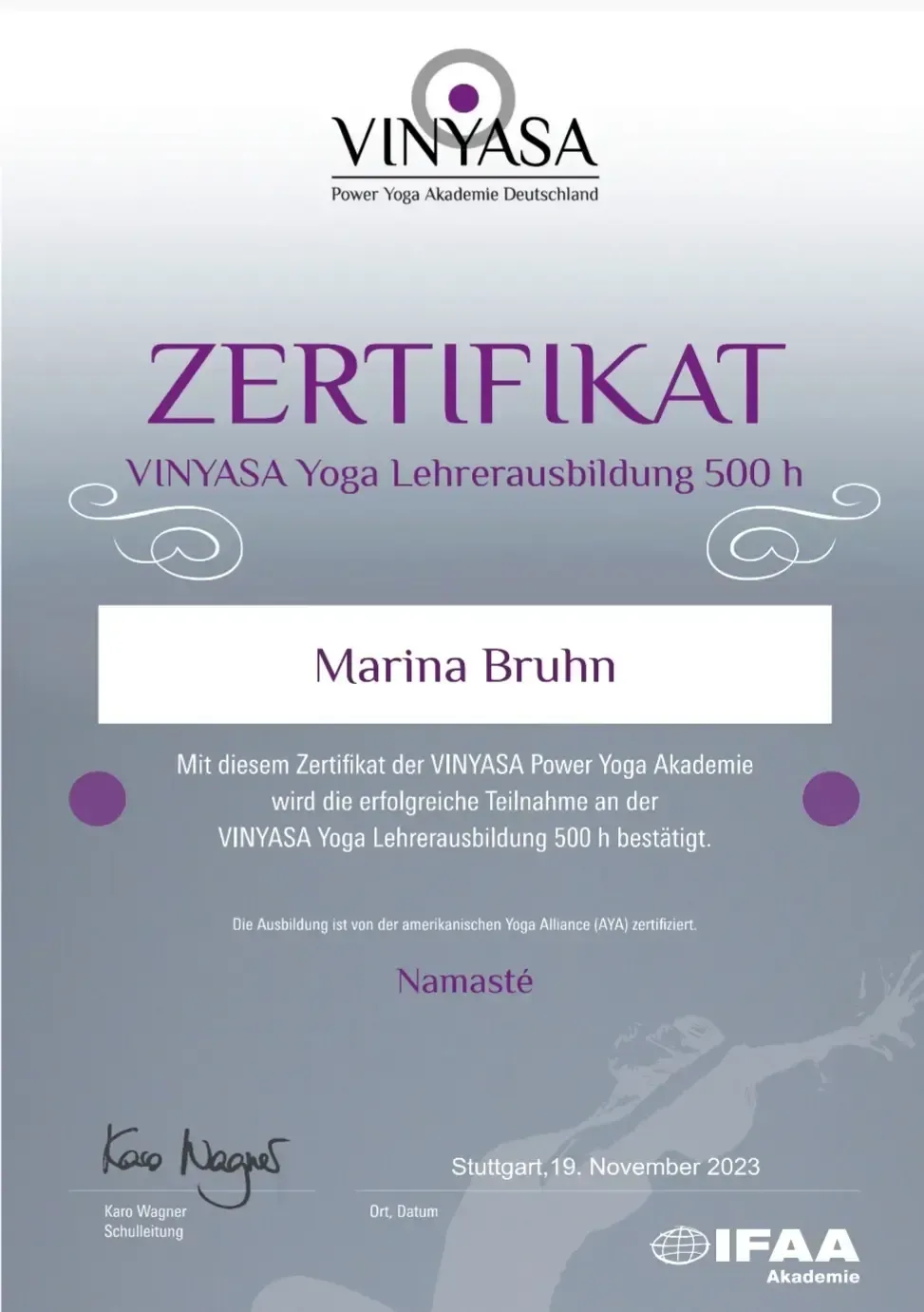 Marina´s Power Yoga — yoga-studio i Breitenfelde — 2