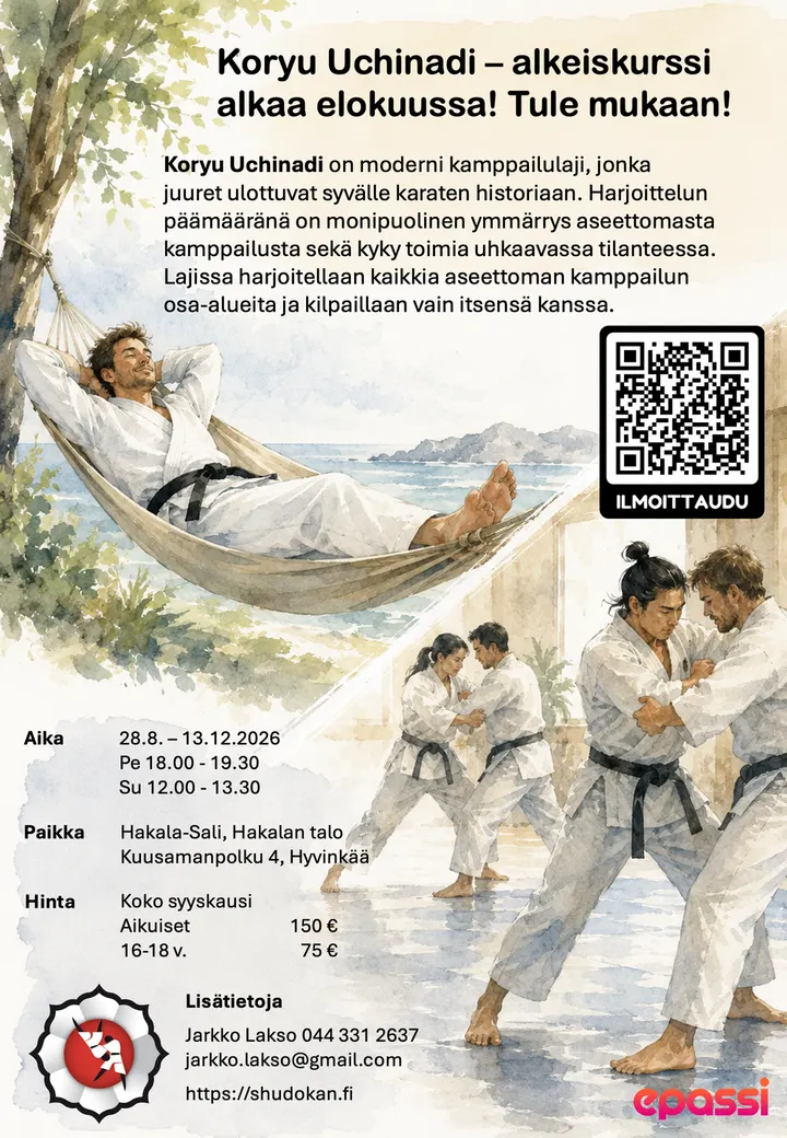 Shudokan ry — Kamppailulajit – Parantola, Hyvinkää
