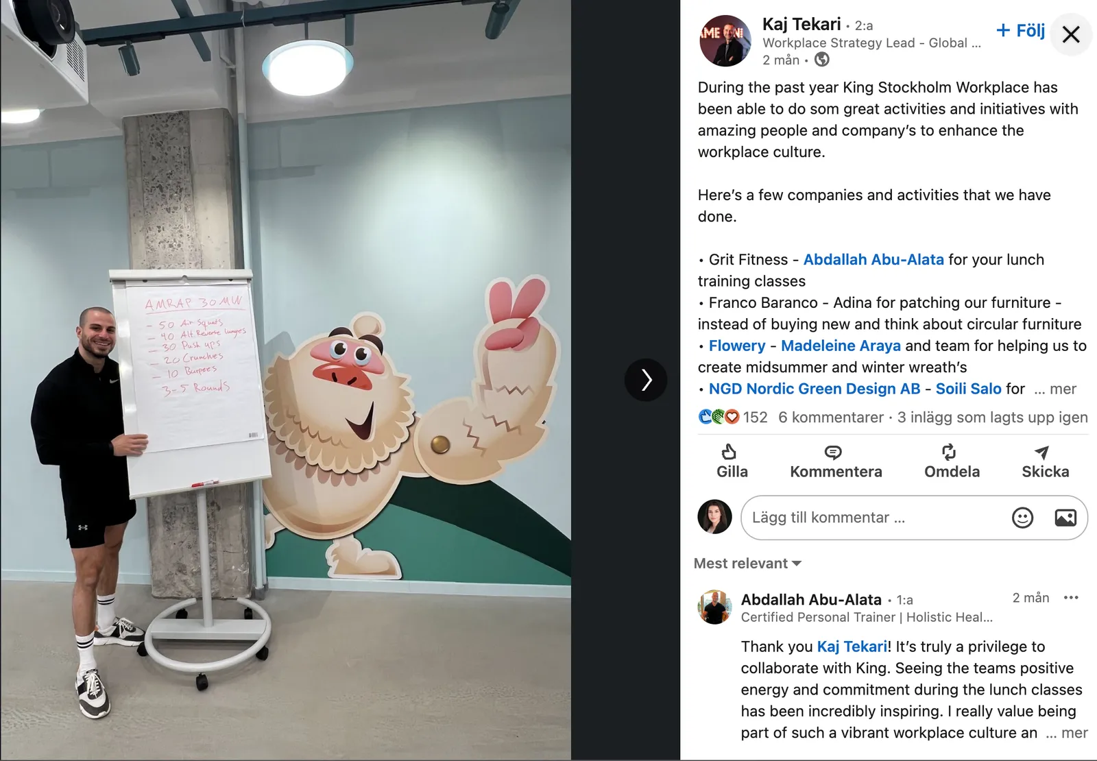 Grit Fitness with Abbe — pt-studio i Vasastan, Stockholm — 3