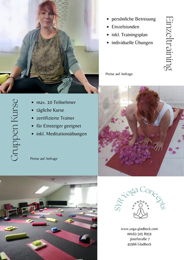 SYR Yoga Concepts - Susanne Richter — yoga-studio in Alt-Rentfort, Gladbeck — 2