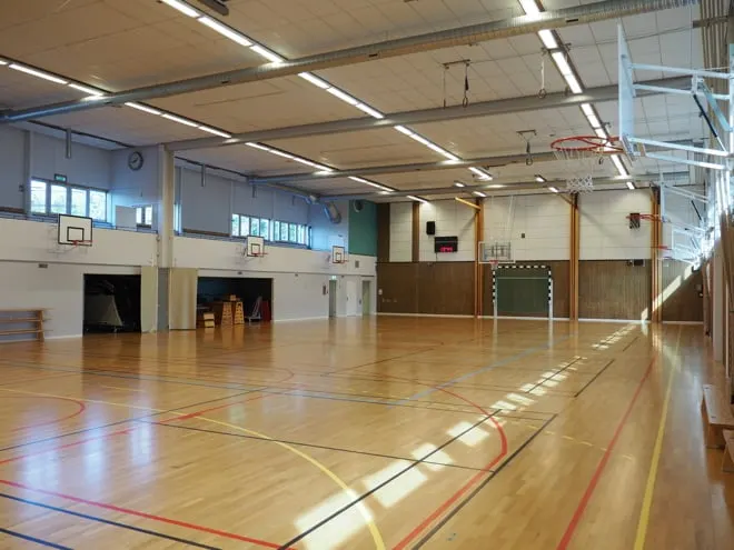 Täljegymnasiets gymnastiksal — gymnastics-studio i Grusåsen, Södertälje