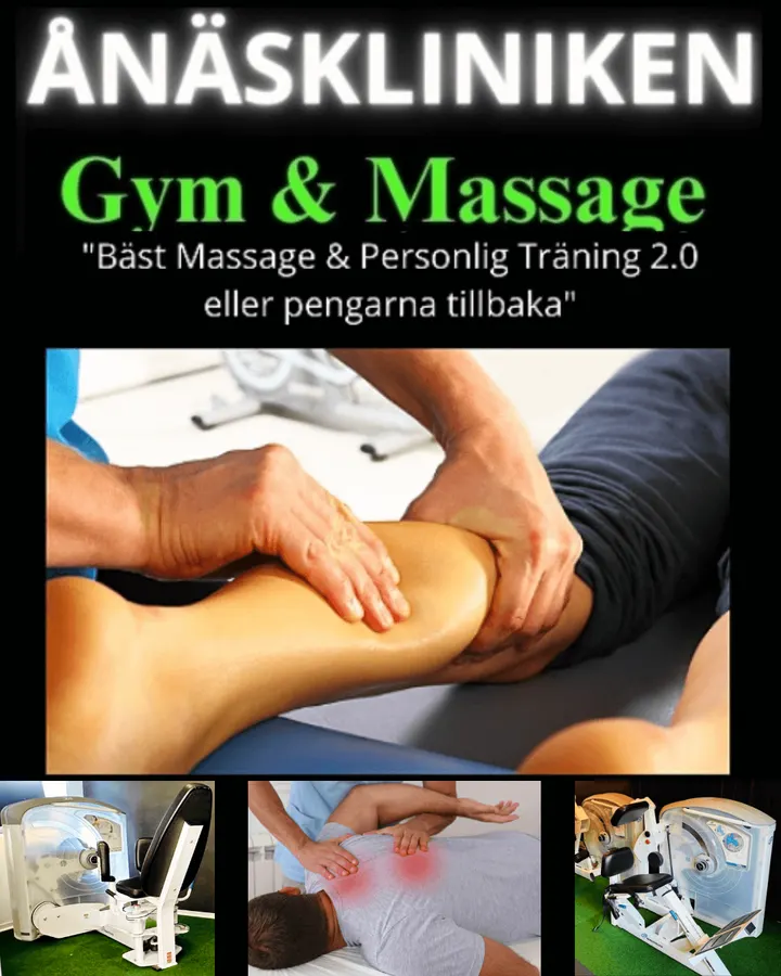 Ånäskliniken Gym & Massage — pt-studio i Redbergslid, Göteborg — 2