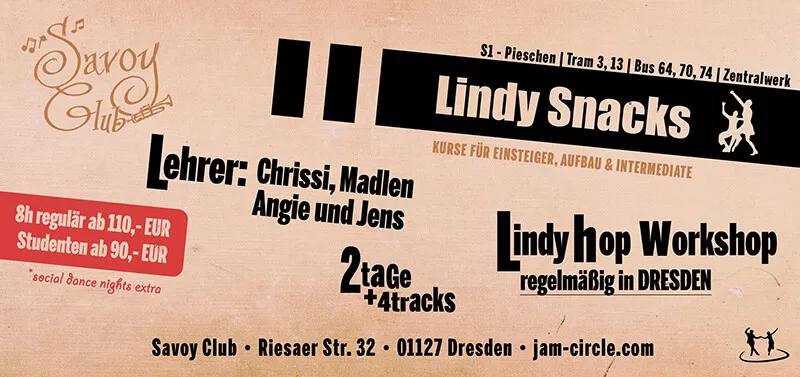 Savoy Club - School of Lindy Hop, Balboa & Blues :: Swing in Dresden — tanz-studio in Dresden — 5