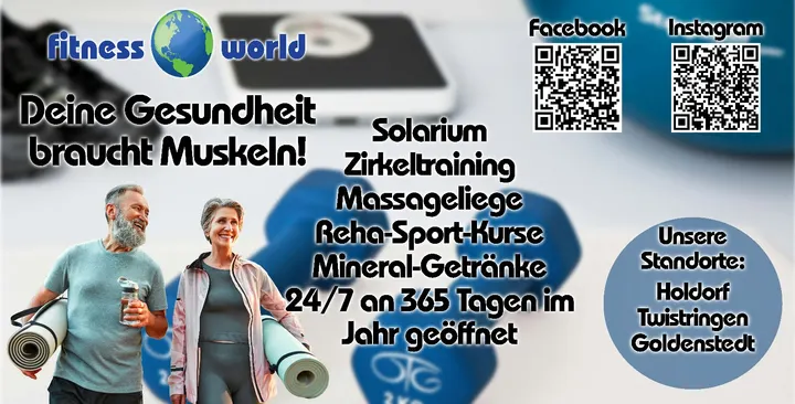 Fitness World Twistringen — Fitnessstudio in Twistringen (Zentrum), Twistringen