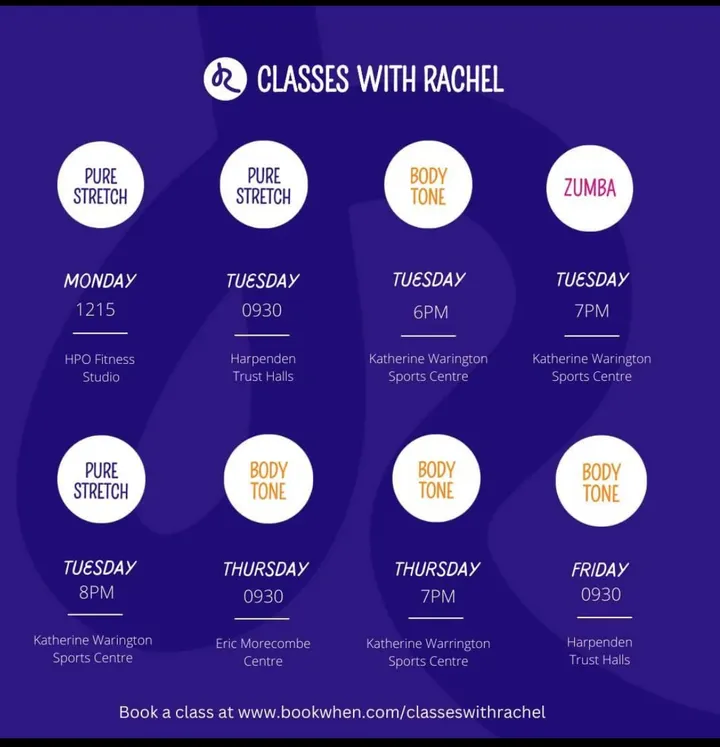 Classeswithrachel — Fitness Studio in Harpenden
