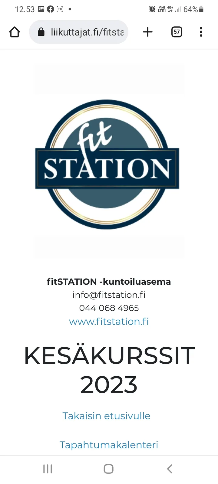 fitSTATION — fitnessstudio – Saaristenmäki, Hämeenlinna — 2