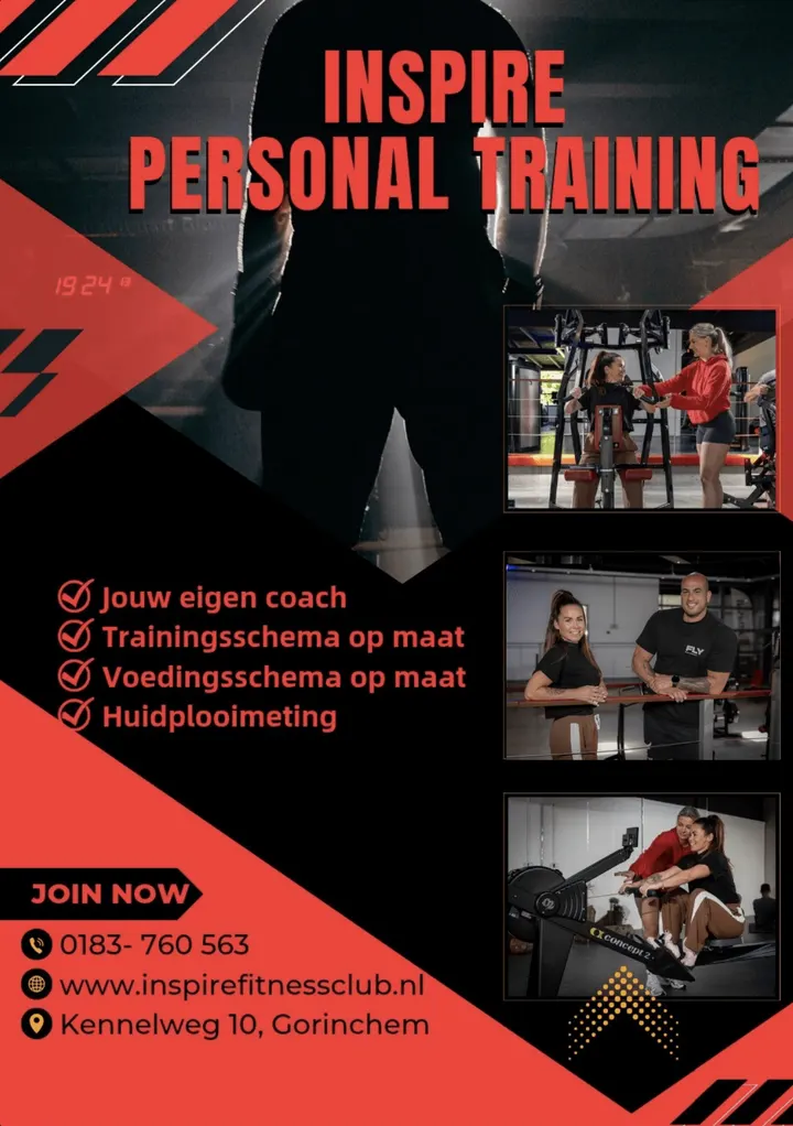 INSPIRE Fitness Club — Sportschool in Haarwijk, Gorinchem