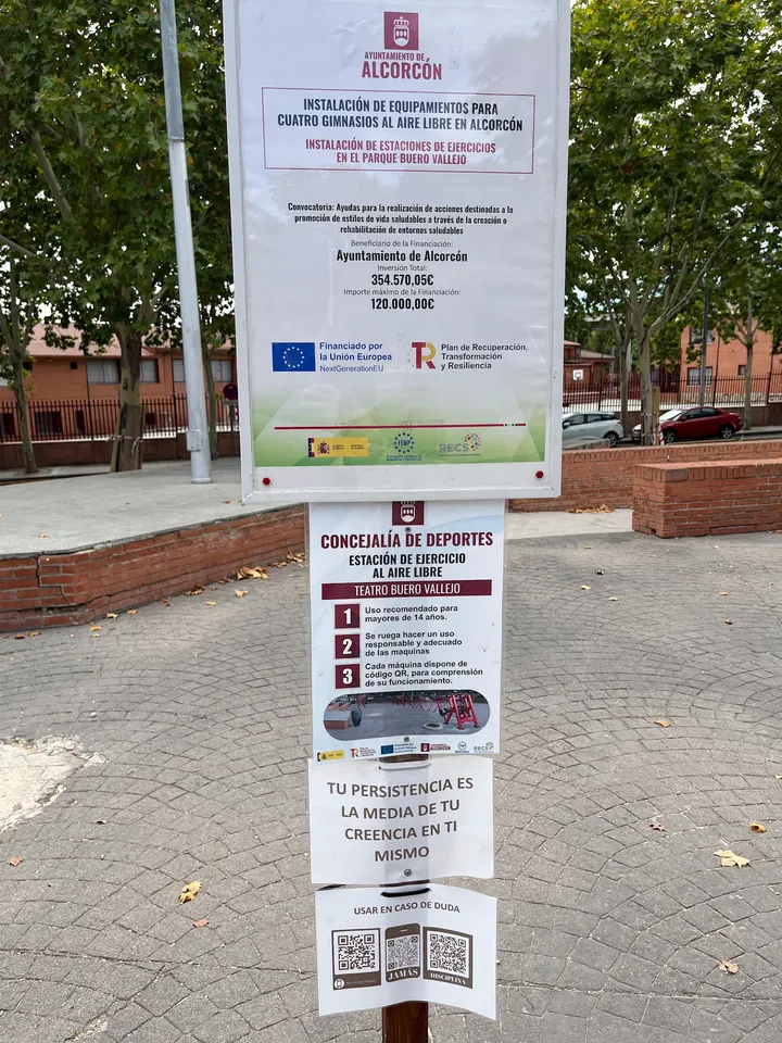 Gimnasio al Aire Libre — Calisthenics en Casco Antiguo, Alcorcón