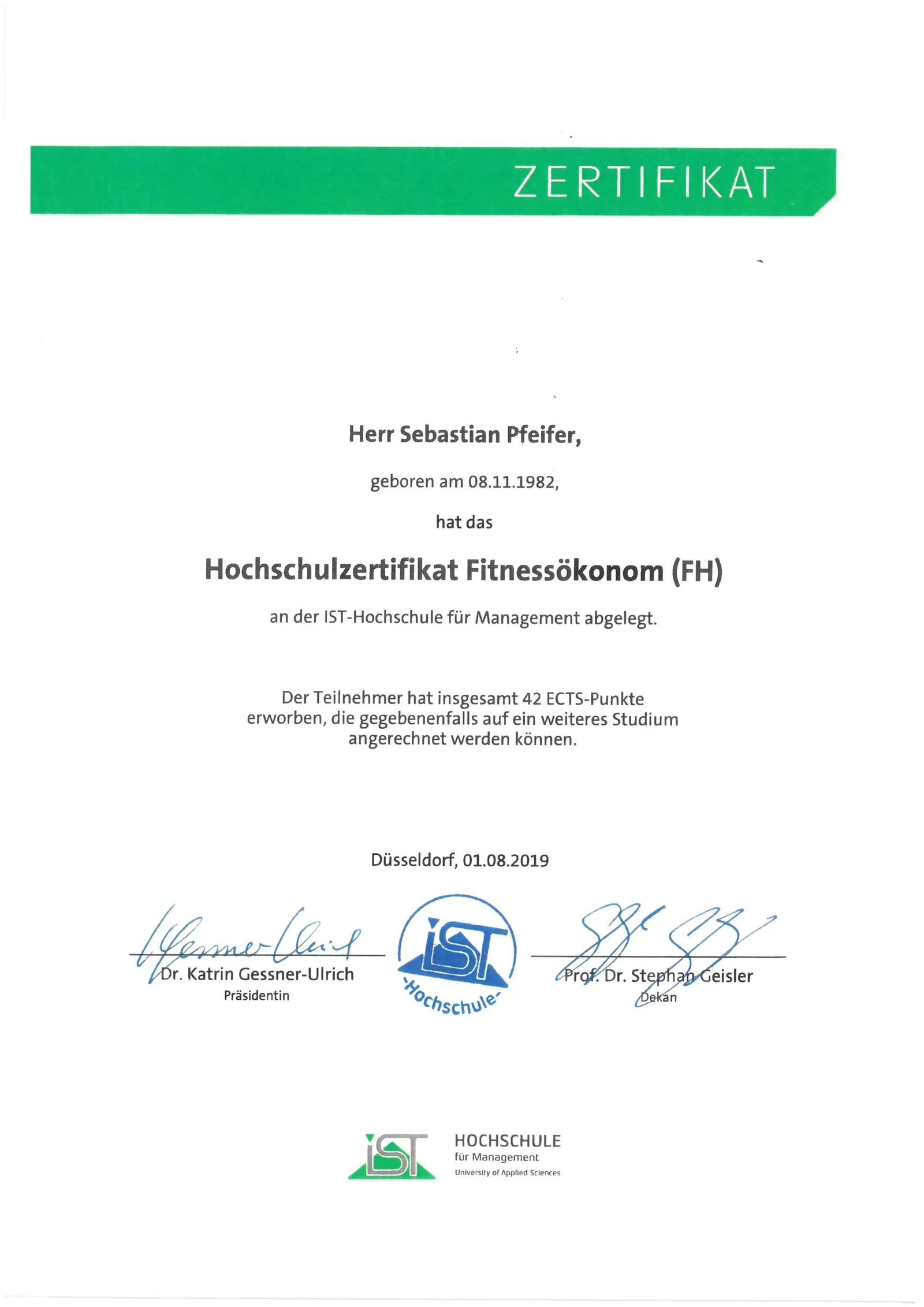 SP Fitnesscoaching — träningsstudio i Düsseldorf — 2