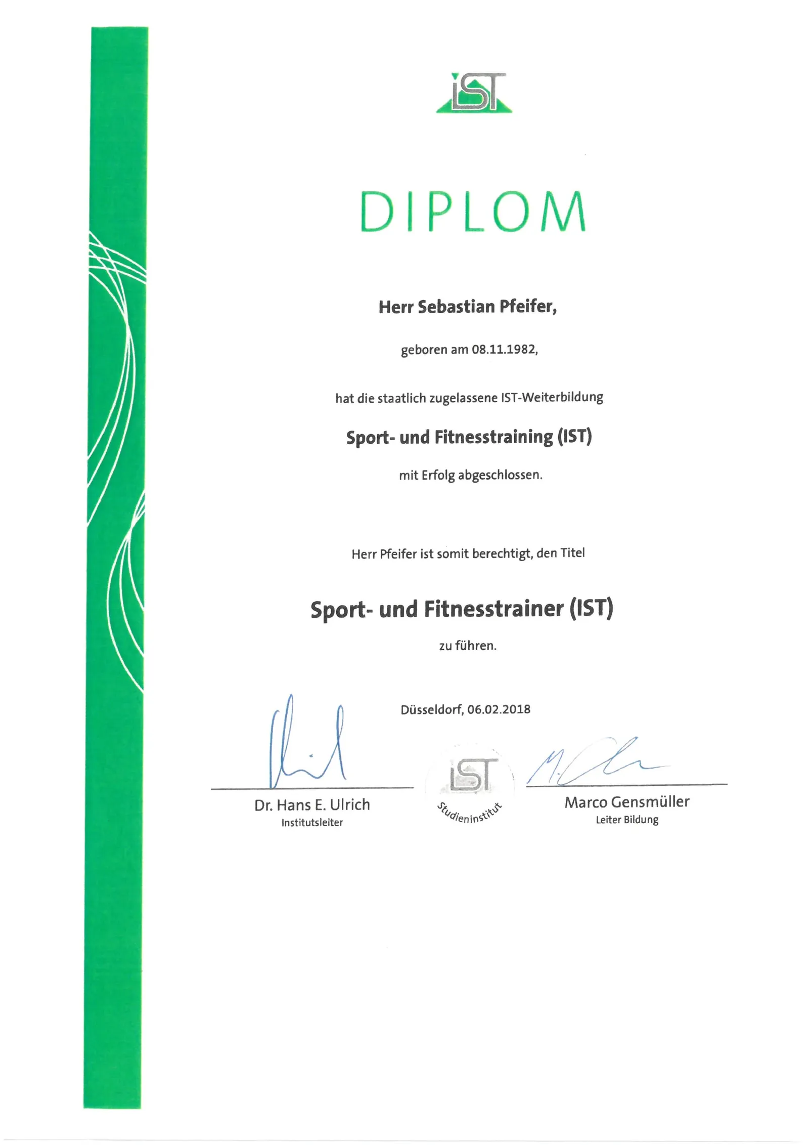 SP Fitnesscoaching — träningsstudio i Düsseldorf — 3