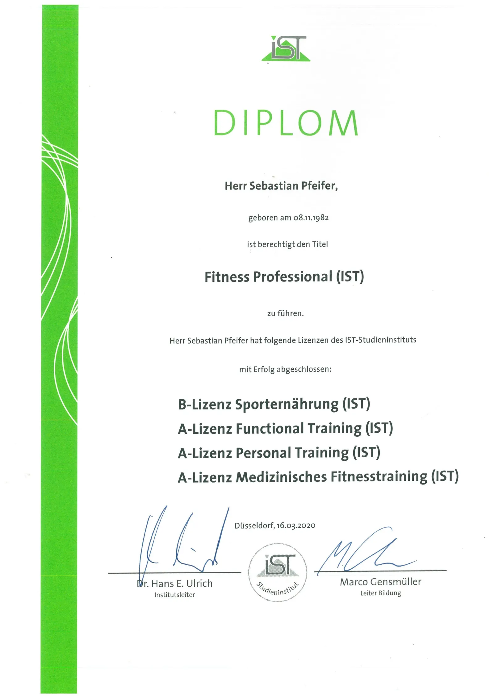 SP Fitnesscoaching — träningsstudio i Düsseldorf — 3