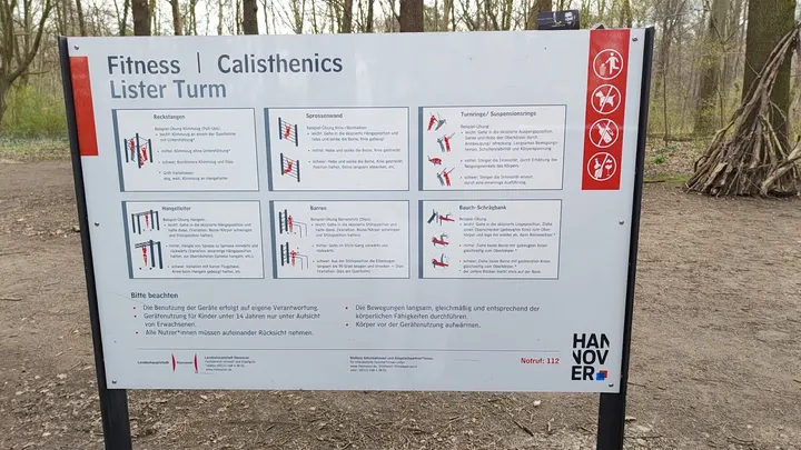 Calisthenics Park - Lister Turm — calisthenics-studio in Zoo, Hannover — 3
