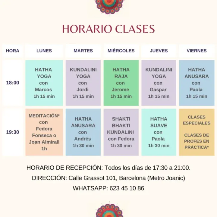 Happy Yoga — Yoga en Gràcia, Barcelona