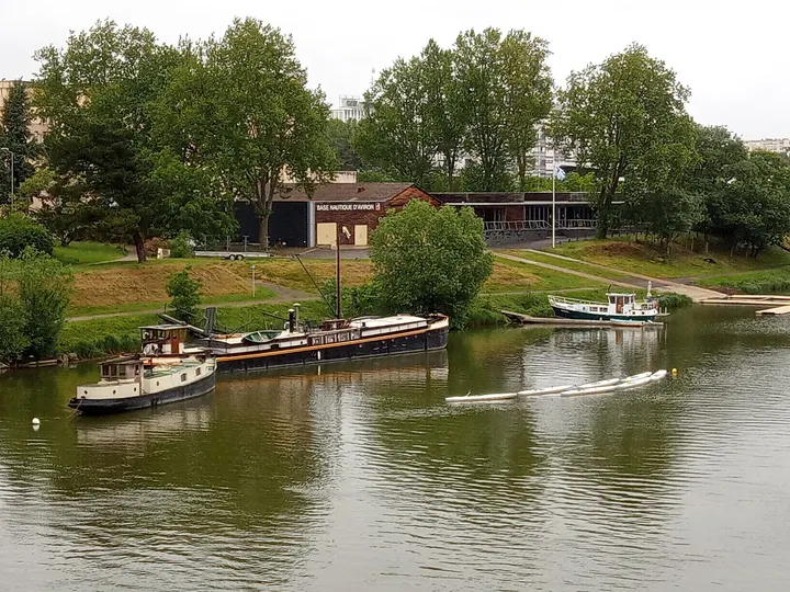 Angers Nautique Aviron — Aviron à Hauts de Saint-Aubin, Angers