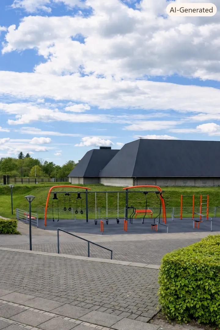 Calisthenics Park - Outdoor Gym from Kompan — Træningsstudio i Hagelskær, Ikast