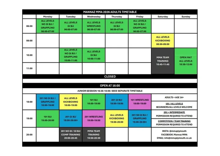 Mannaz Mma — mma-studio in Plymouth — 2
