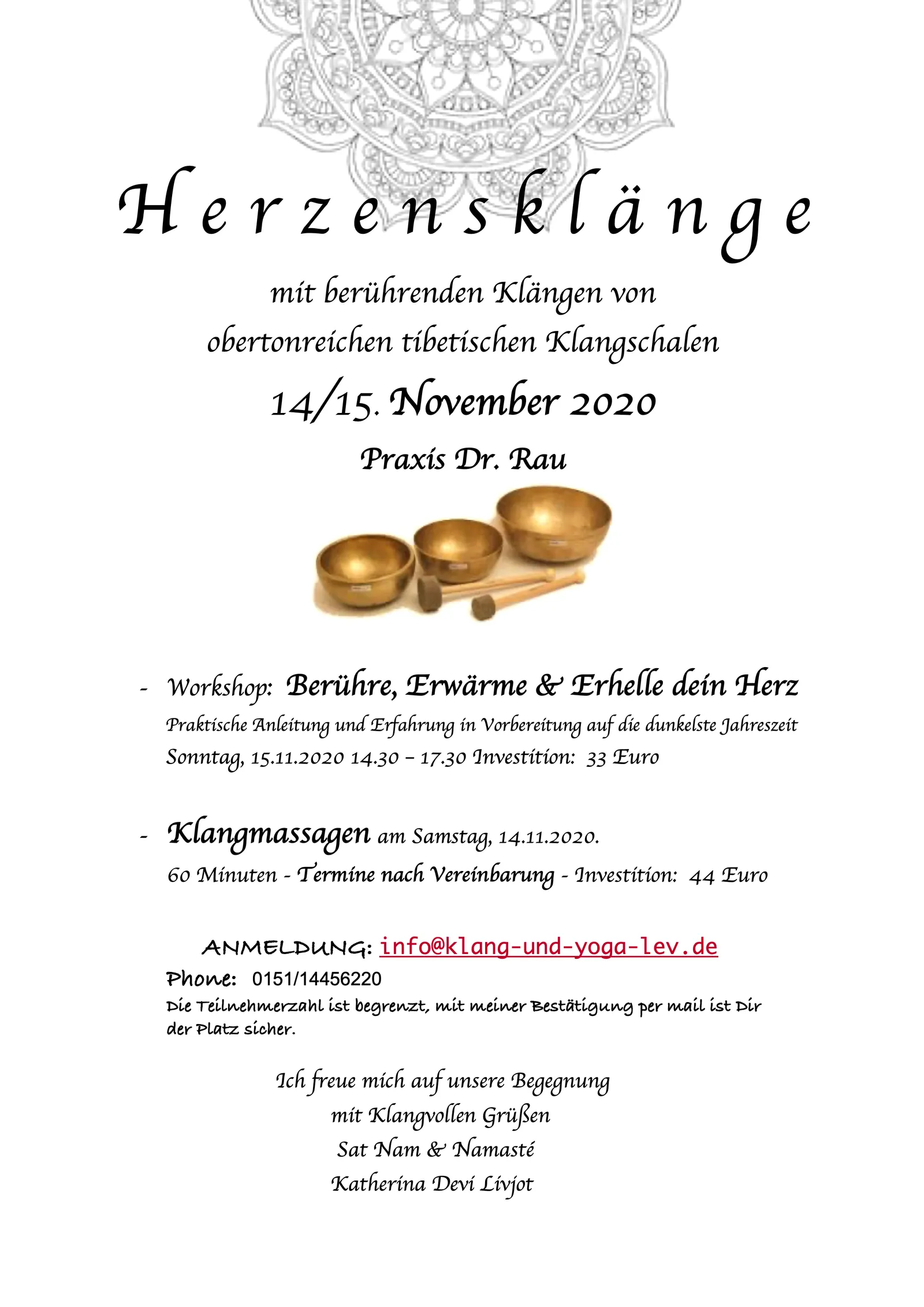 Cornelia Segeberg | Klang und Yoga — yoga-studio in Eppendorf, Hamburg — 2