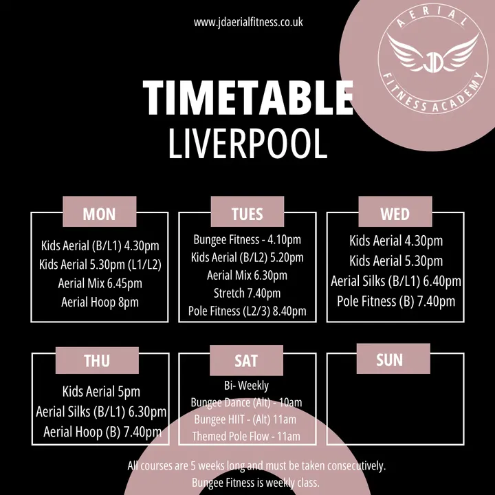 JD Aerial Fitness Academy — Yoga in Orrell Park, Liverpool