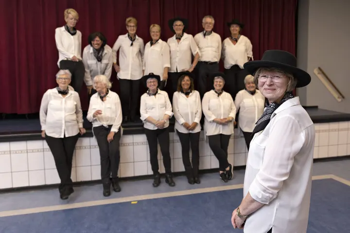 Amazing Red Country Dancers — dans-studio in IJsselmonde, Rotterdam — 2